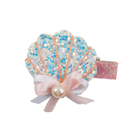 thumb-Boutique Sparkle Shell Haarclip-1