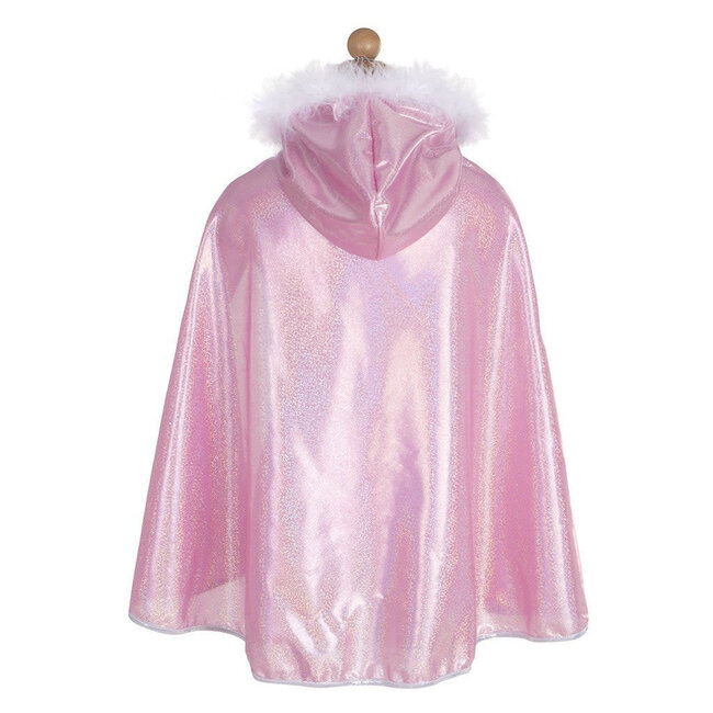 Roze Glitter Prinses Cape