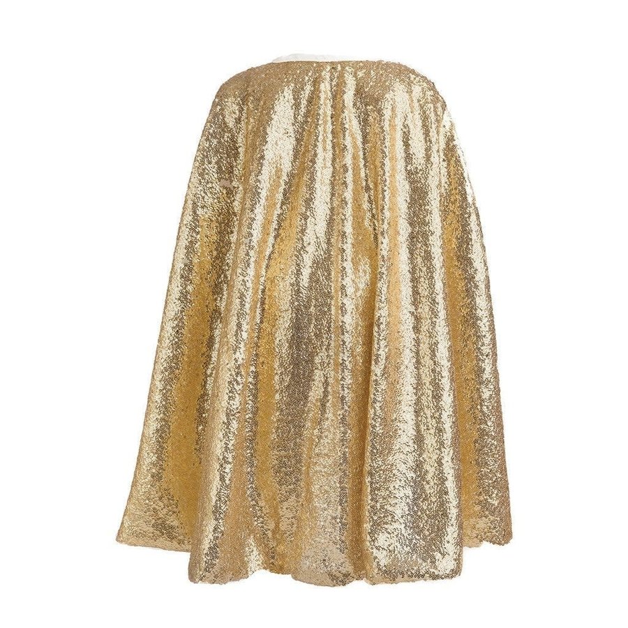 Gracieuze gouden pailletten Cape-2