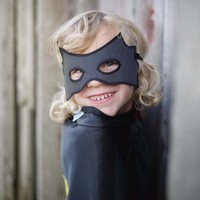 thumb-Omkeerbare Spider Bat Cape en masker-4