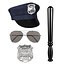 Politie set - 4 delig