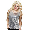 Boland Glitter Top - Zilver