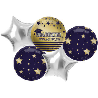 Folatex Folieballonnen Set Academic Elegance - 5 st