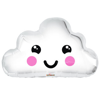 PartyDeco Folieballon Funny Cloud