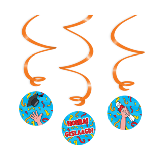 Paperdreams Swirl deco - Cartoon geslaagd