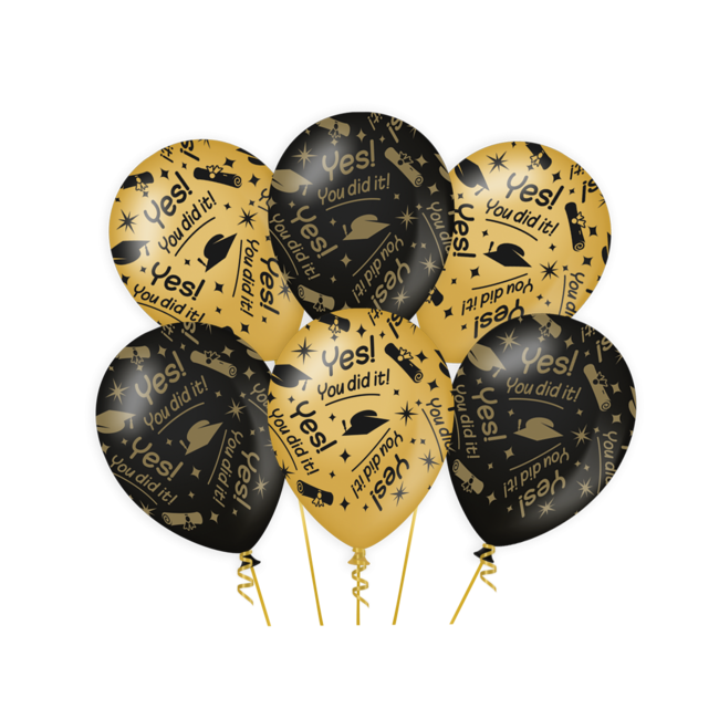 Classy Party Ballonnen - You did it - 6 stuks