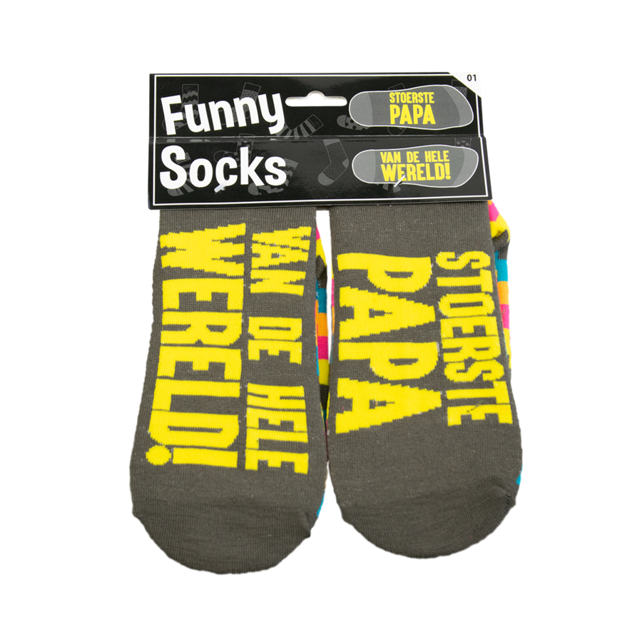 Funny socks - Stoerste papa-2