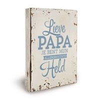 Houten Decoratie - Liefste Papa