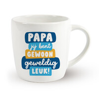 Vaderdag  Mok - Papa jij bent gewoon geweldig leuk