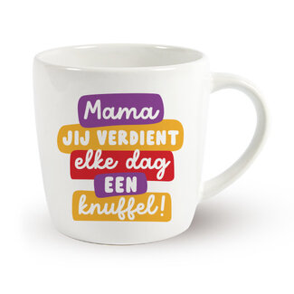Miko Moederdag Mok - Mama jij verdient Miko Moederdag Mok - Mama jij verdient