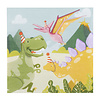 Papieren Servetten Dino Party