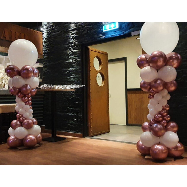 Pilaar 1,5 meter met grote topballon