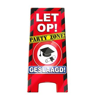Paperdreams Warning Sign - Geslaagd