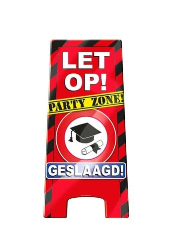 Warning Sign - Geslaagd 