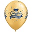 Qualatex Helium Ballon Congrats Graduation Banner (28cm)