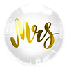 Folatex Folieballon - Mrs. Glitter Goud