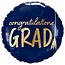 Qualatex Folieballon Congratulations Grad Tassel