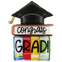 Folieballon - Congrats Grad Books