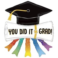 Folieballon - You Did It Grad Diploma