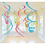 Amscan Swirl Decoratie Multi Color
