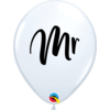 Qualatex Helium Ballon Mr (28cm)