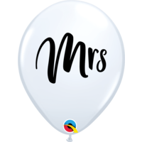 Helium Ballon Mrs (28cm)