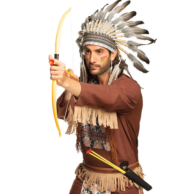 Pijl & Boog set - boog 73 cm en 3 pijlen 42 cm