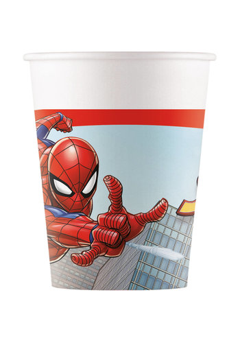 Spiderman Bekertjes 200ml - 8 stuks 