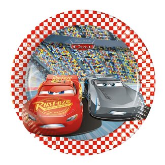 Disney Cars Bordjes 23cm - 8 stuks