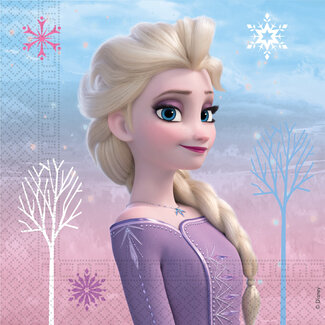 Disney Frozen 2 servetten 33x33cm - 20 stuks