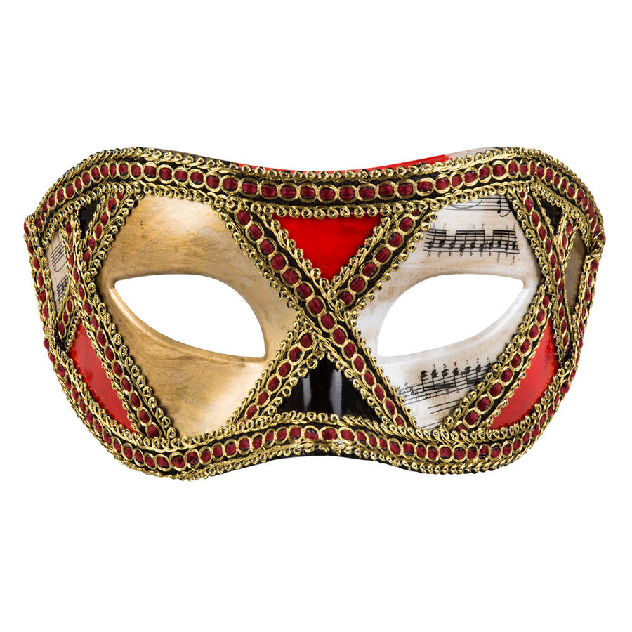 Oogmasker Venice scacchi-2