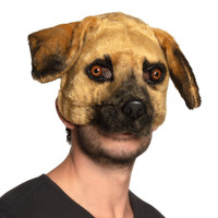 thumb-Pluchen halfmasker Hond-1
