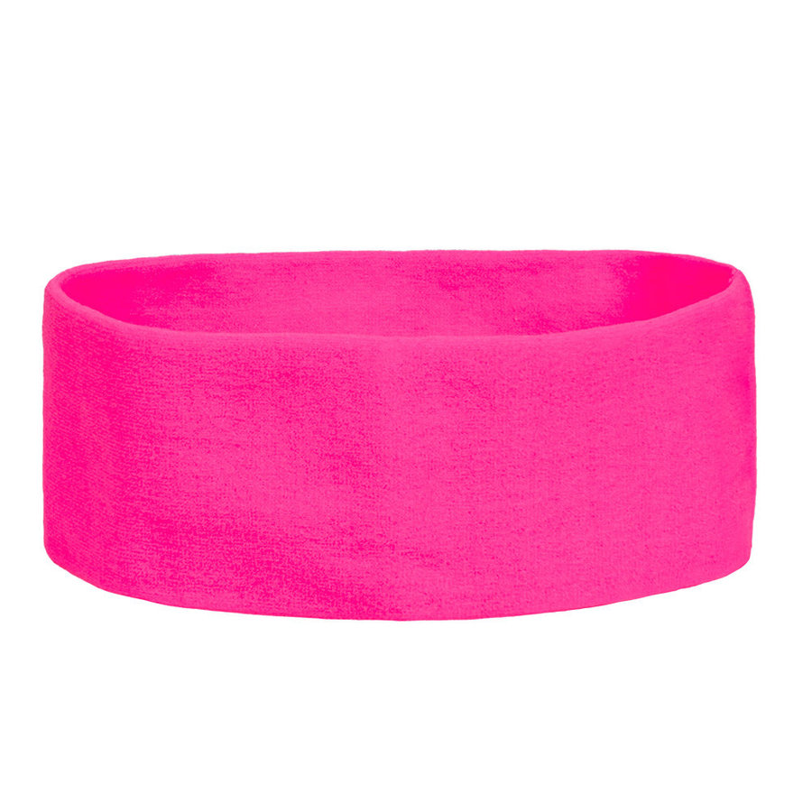 Hoofdband Retro - Neon Roze-3