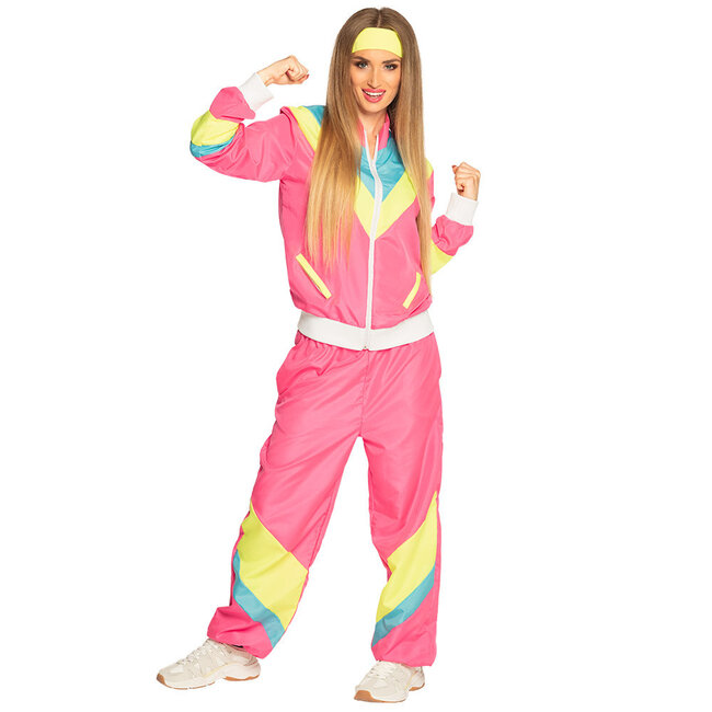 Hoofdband Retro - Neon Geel