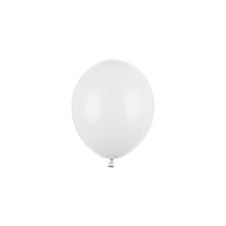 Strong Balloons 100 Ballonnen Pastel Pure White - 12 cm Strong Balloons 100 Ballonnen Pastel Pure White - 12 cm