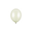 100 Ballonnen Metallic Light Cream - 12 cm
