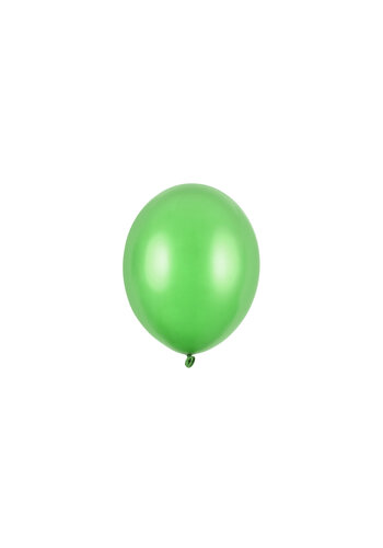 100 Ballonnen Metallic Bright Green - 12 cm 