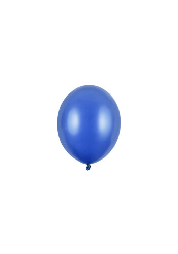 100 Ballonnen Metallic Blue - 12 cm 