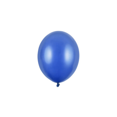 100 Ballonnen Metallic Blue - 12 cm 