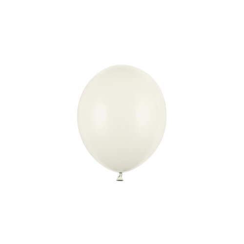 100 Ballonnen Pastel Light Cream - 12 cm 