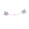 Amscan Feestpakket Happy Birthday Pastel  - Slinger & Ballonnen
