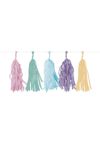 Slinger Tassels Pastel - 3 meter 