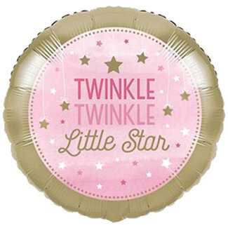 Qualatex Folieballon twinkle Girl - 45cm