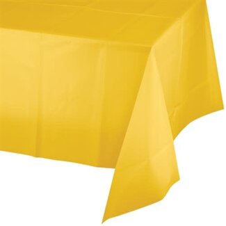 PartyDeco Tafelkleed Papier Geel