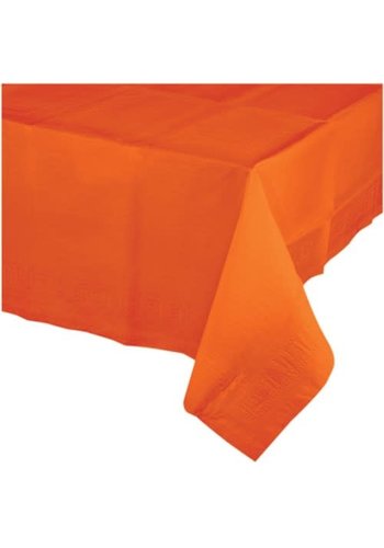 Tafelkleed Papier Oranje 