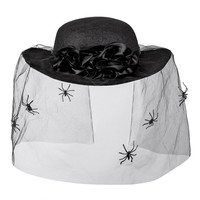 thumb-Hoed Spider widow met sluier-2
