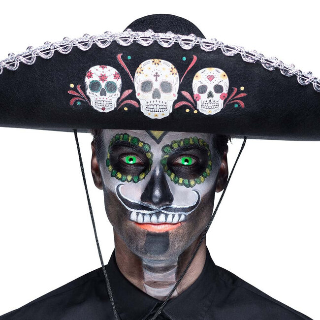 Maand lenzen - UV flash Groen