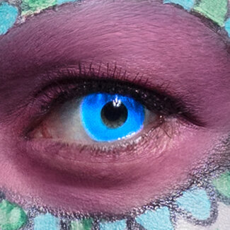 Boland Maand lenzen - UV flash Blauw