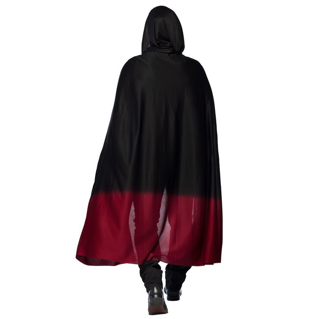 Cape Fade - zwart/rood