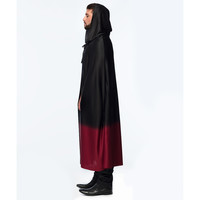 thumb-Cape Fade - zwart/rood-3